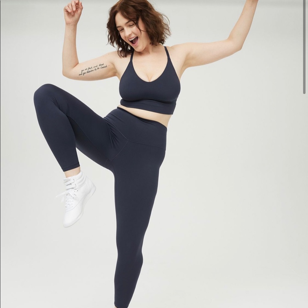 aerie navy leggings
